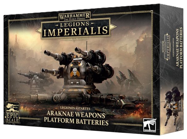 画像1: 【2025年12月20日発売予定】[レギオンズ・インペリアリス] レギオネス・アスタルテス：アラクナエ・ウェポンプラットフォーム・バッテリー【12月14日まで会員は予約特価10%OFF】 (1)