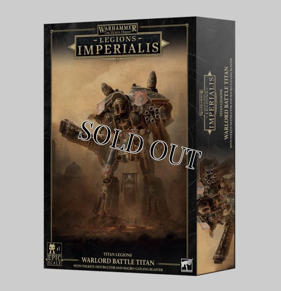 画像1: ◆取り寄せ商品◆【2026年8月22日発売予定】[レギオン・インペリアリス] ウォーロード・タイタン（ヴォルカイト・デストラクター＆マクロ・ガトリングブラスター装備） (1)