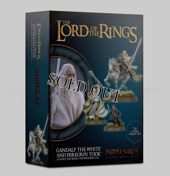 画像1: ◆取り寄せ商品◆[ロード・オヴ・ザ・リング]  GANDALF THE WHITE & PEREGRIN TOOK（ガンダルフ・ザ・ホワイト ＆ ペレグリン・トゥック） (1)