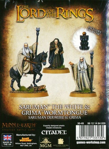 画像2: [ロード・オヴ・ザ・リング] SARUMAN THE WHITE & GRIMA（白のサルマン ＆ グリマ） (2)