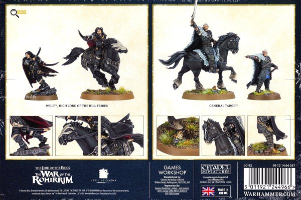 画像2: [ロード・オヴ・ザ・リング] Wulf Lord of Hill Tribes & General Targg（丘陵部族の長ウルフ ＆ ターグ将軍） (2)