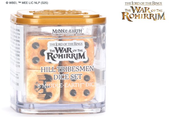 画像1: 【2025年10月4日発売予定】[ミドルアースSBGダイス] HILL TRIBESMEN DICE SET （丘の民 ダイスセット）【9月21日まで会員は予約特価10%OFF】 (1)