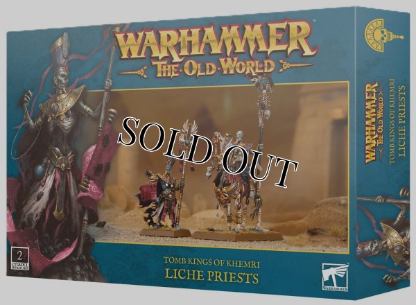 画像1: ◆取寄せ商品◆[オールドワールド] トゥームキング・オヴ・クェムリ：リッチプリースト (1)