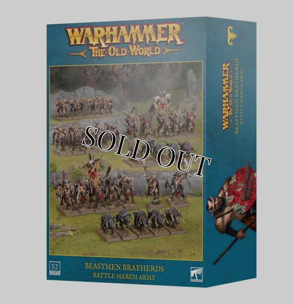 画像1: ◆取り寄せ商品◆【2026年9月19日発売予定】[オールドワールド] ビーストマン・ブレイハード：バトルマーチアーミー (1)