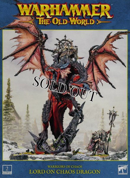 画像1: ◆取り寄せ商品◆[オールドワールド] ウォリアー・オヴ・ケイオス：ロード（ケイオスドラゴン騎乗） (1)
