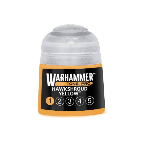 画像1: 【10月24日発売予定：予約】[ウォーハンマーカラー：TonePRO] 【1】ホークシュラウド・イエロー (1)