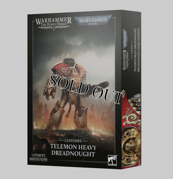画像1: ◆取り寄せ商品◆【2026年11月7日発売予定】[アデプトゥス・カストーデス] テレモン・ヘヴィドレッドノート[WH40K & Horus Heresy]  (1)
