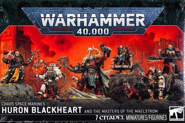 画像1: [ケイオススペースマリーン] ヒューロン・ブラックハート＆渦の支配者たち (1)