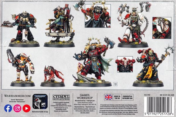 画像2: [ケイオススペースマリーン] ヒューロン・ブラックハート＆渦の支配者たち (2)