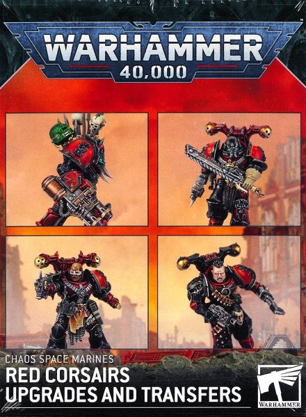 画像1: [ケイオス・スペースマリーン] レッドコルセア・アップグレード＆デカールシート (1)