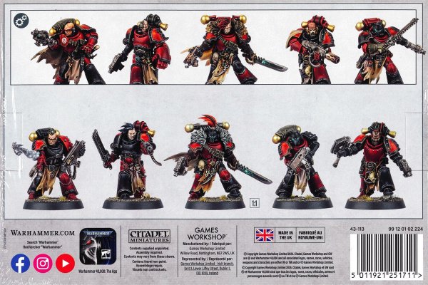 画像2: [ケイオス・スペースマリーン] レッドコルセア・レイダー (2)