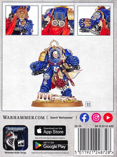 画像2: 【2025年11月8日発売】[ウルトラマリーン] マルネウス・カルガー（アンティロカスの鎧装備） (2)