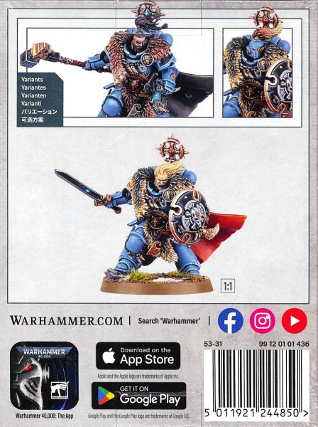 画像2: [スペースウルフ] ウルフガード・バトルリーダー (2)