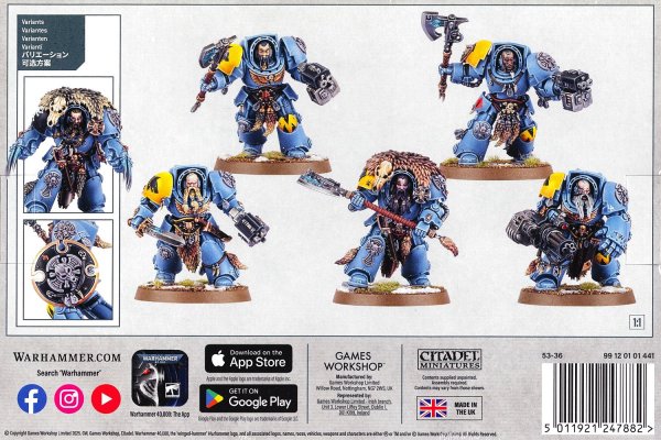 画像2: [スペースウルフ] ウルフガード・ターミネイター (2)