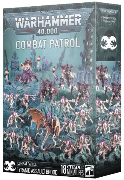 画像1: 【2025年8月9日発売予定】[コンバットパトロール] ティラニッド強襲群【8月3日まで会員は予約特価10%OFF】 (1)