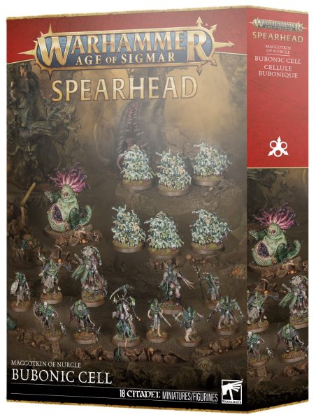 画像1: 【2026年1月17日発売予定】[スピアヘッド] マゴットキン・オヴ・ナーグル：黒死病の胞群【1月11日まで会員は予約特価10%OFF】 (1)