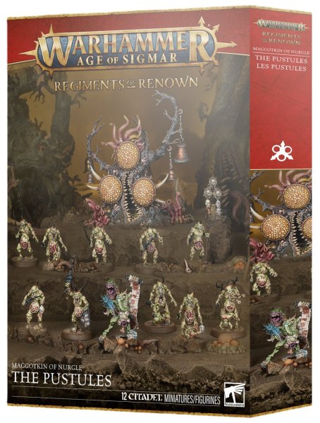 画像1: 【2026年1月17日発売予定】[マゴットキン・オヴ・ナーグル] 名高き連隊：膿疱衆【1月11日まで会員は予約特価10%OFF】 (1)