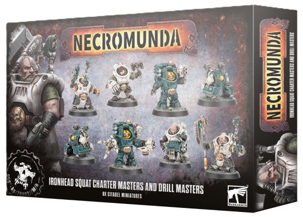 画像1: 【2025年12月20日発売予定】[ネクロムンダ] アイアンヘッド・スカット・チャーターマスター＆ドリルマスター【12月14日まで会員は予約特価10%OFF】 (1)