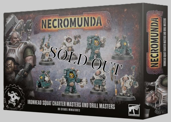 画像1: ◆取り寄せ商品◆[ネクロムンダ] アイアンヘッド・スカット・チャーターマスター＆ドリルマスター (1)