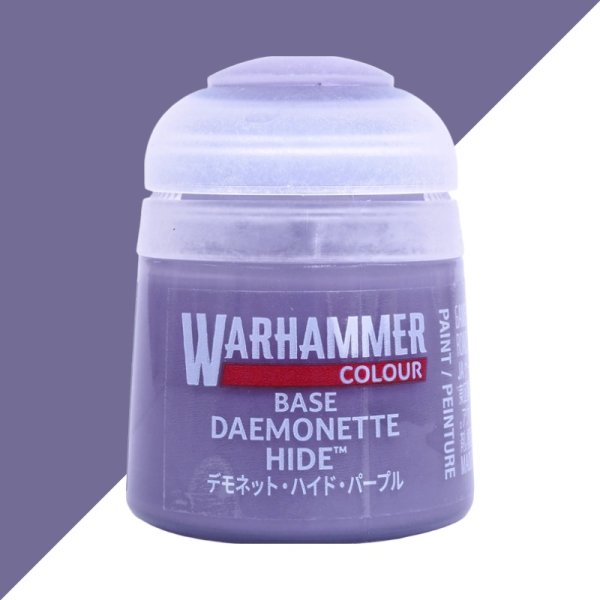 画像1: [ウォーハンマーカラー：BASE] デモネット・ハイド・パープル (1)