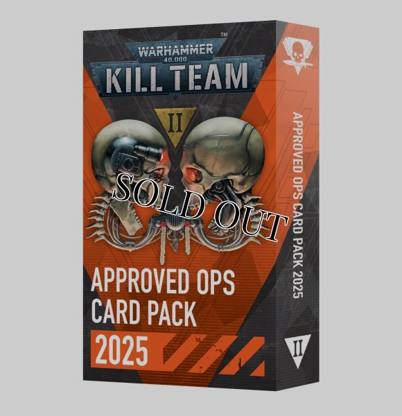 画像1: 【2025年9月20日発売予定】[KILL TEAM] APPROVED OPS CARDS 2025 (ENG)【9月14日まで会員は予約特価10%OFF】 (1)