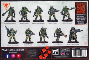 キルチーム アストラ ミリタルム カサーキン 103-18 ウォーハンマー キルチーム アストラ ミリタルム カサーキン 103-18 ウォー