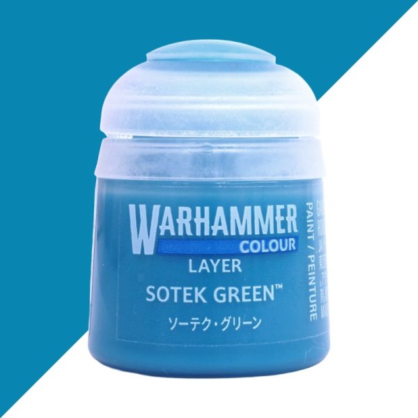画像1: [ウォーハンマーカラー：LAYER] ソーテク・グリーン (1)