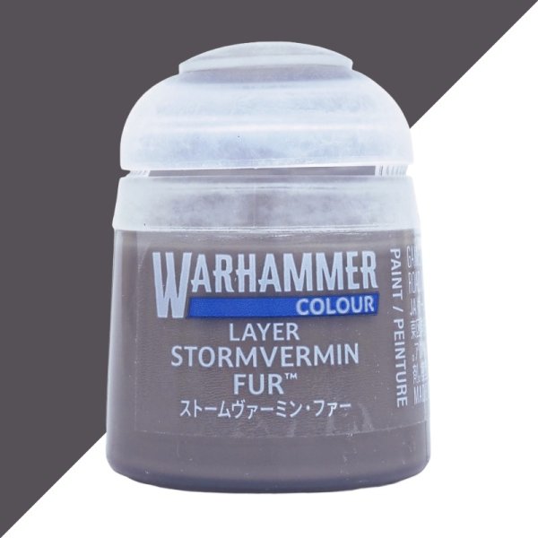 画像1: [ウォーハンマーカラー：LAYER] ストームヴァーミン・ファー (1)