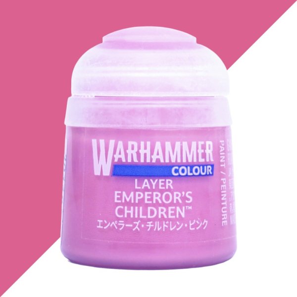画像1: [ウォーハンマーカラー：LAYER] エンペラーズ・チルドレン・ピンク (1)