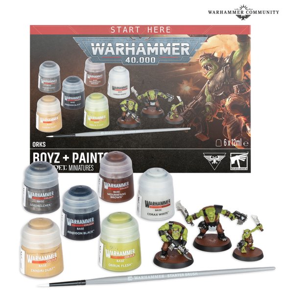 画像1: [ウォーハンマー40,000] オルク：ボゥイ＆ペイント (1)