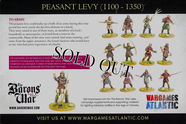 画像2: [THE BARONS' WAR] ペザント・レヴィ(1100-1350) PEASANT LEVY (1100-1350) (2)
