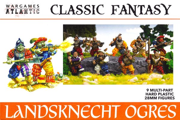 画像1: [CLASSIC FANTASY] ランツクネヒト・オーガ LANDSKNECHT OGRES (1)