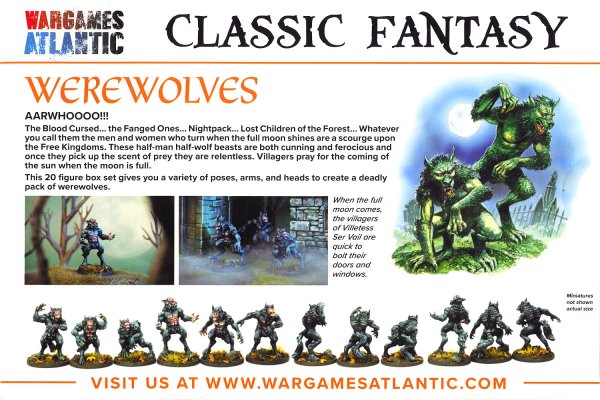 画像2: [CLASSIC FANTASY] ウェアウルフ WEREWOLVES (2)