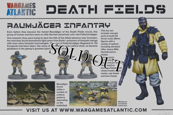 画像2: [DEATH FIELDS] ラウムイェーガー・インファントリー RAUMJ?EGER INFANTRY (2)