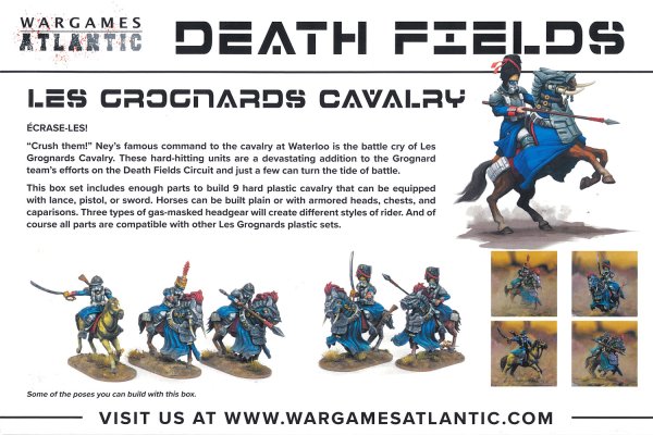 画像2: [DEATH FIELDS] レ・グロニャール・キャバルリー LES GROGNARDS CAVALRY (2)