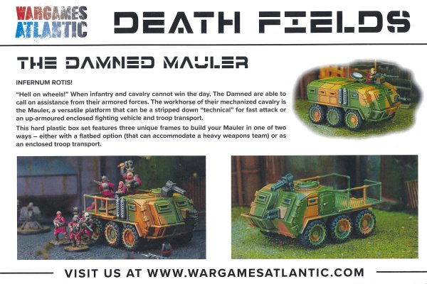 画像2: [DEATH FIELDS] ザ・ダムド・マウラー THE DAMNED MAULER (2)