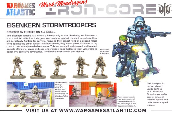画像2: [IRON-CORE] アイゼンケルン・ストームトルーパー EISENKERN STORMTROOPERS (2)