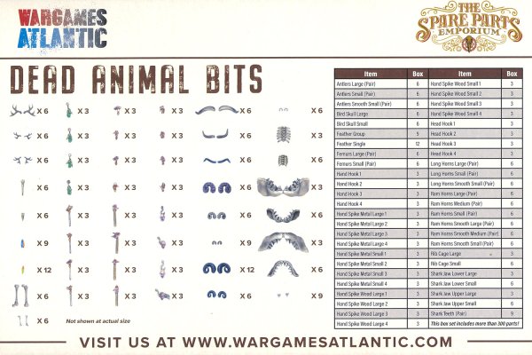 画像2: [GENERAL ACCOUTREMENTS] デッド・アニマル・ビッツ DEAD ANIMAL BITS (2)