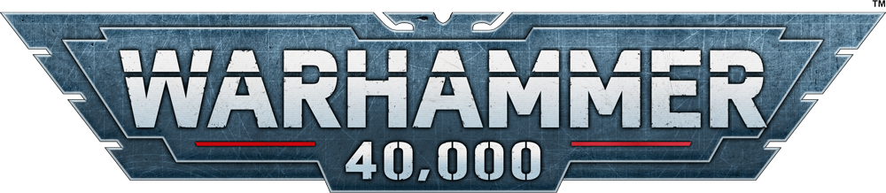 「ウォーハンマー・40,000」ロゴ