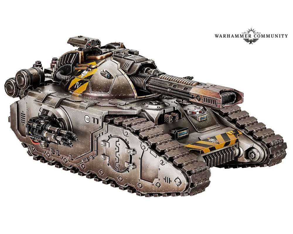 「ホルス・ヘレシー:レギオネス・アスタルテス:グレイヴ・スーパーヘヴィ・スペシャルウェポンタンク」画像1