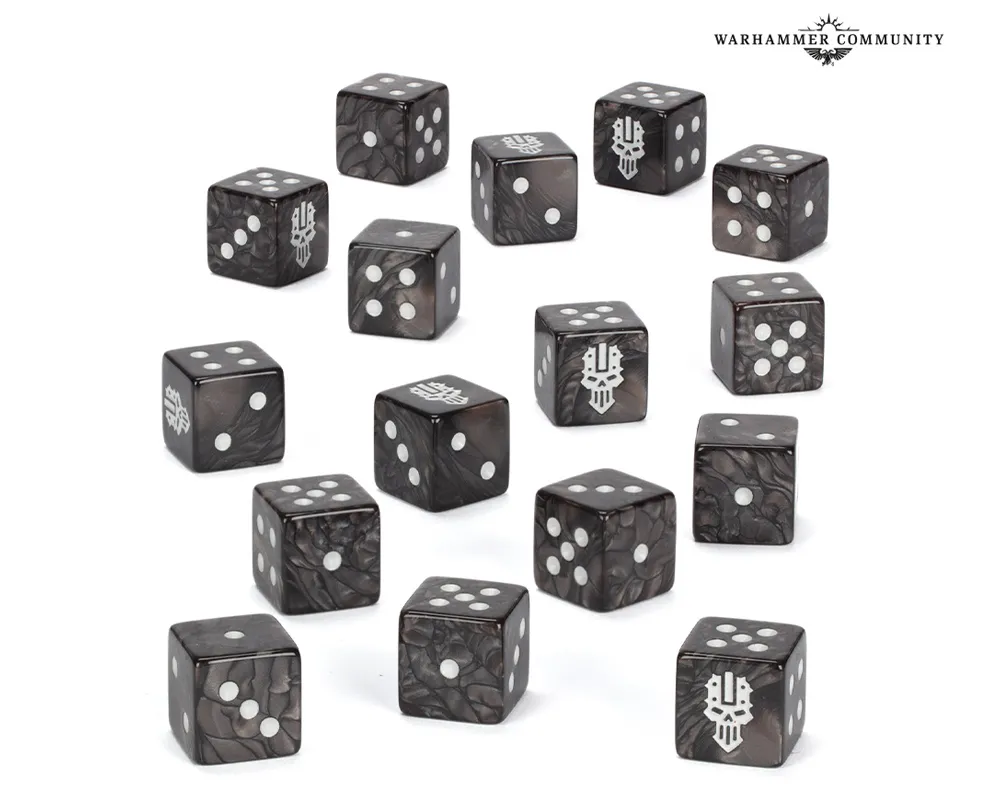 「ケイオス・スペースマリーン:アイアンウォリアー・ダイス」画像