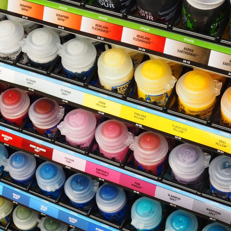 シタデルカラー　レイヤー、ベース、ドライ　42個 シタデルカラー レイヤー、ベース、ドライ 42個