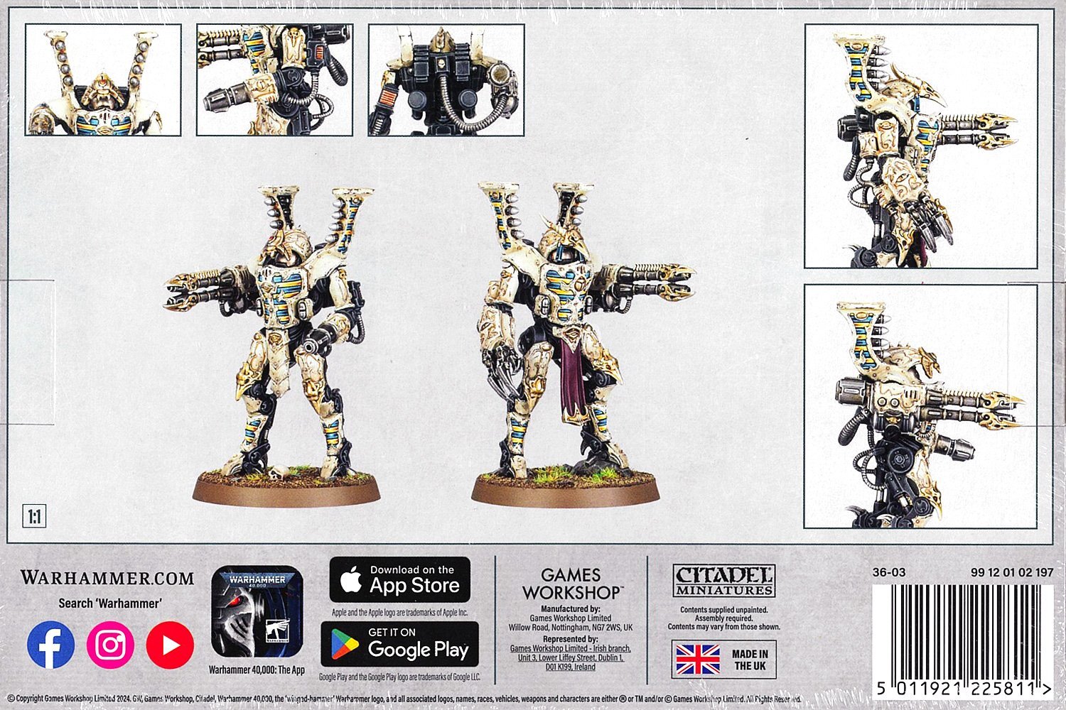 セケタール•ロボット　ウォーハンマー40k OK、セケター・ロボットは最高! ウォーハンマー40K