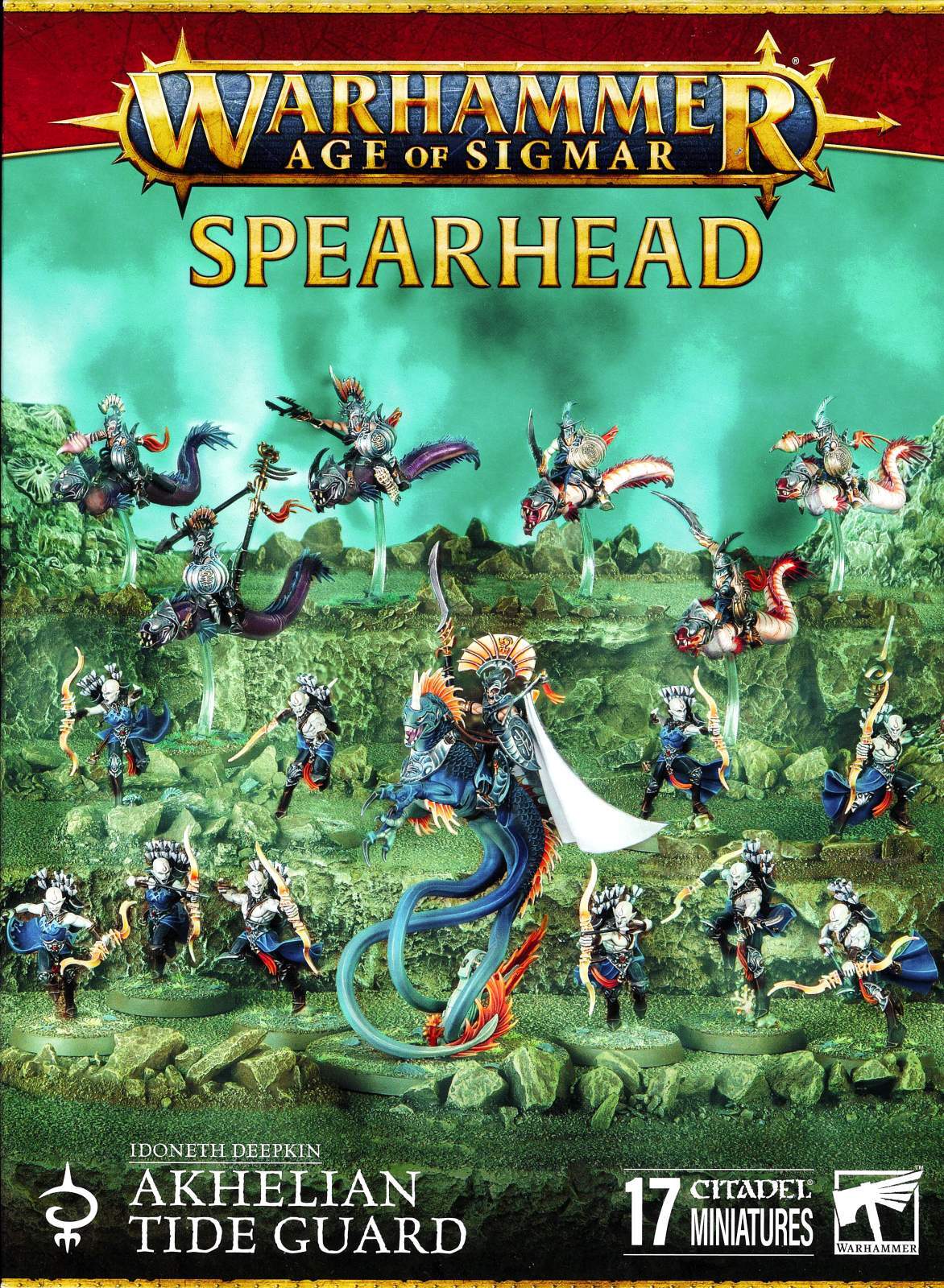 ウォーハンマー　スピアヘッド：イドネス・ディープキン SPEARHEAD AoS】スピアヘッド：イドネス・ディープキン：アクヘリアン波濤