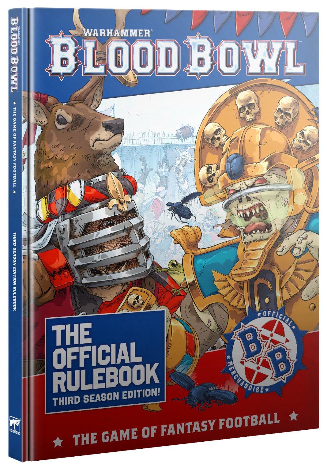 【2025年11月15日発売予定】[ブラッドボウル] オフィシャル・ルールブック：第3シーズン・エディション！（英語版）【11月9日まで会員は予約特価10%OFF】