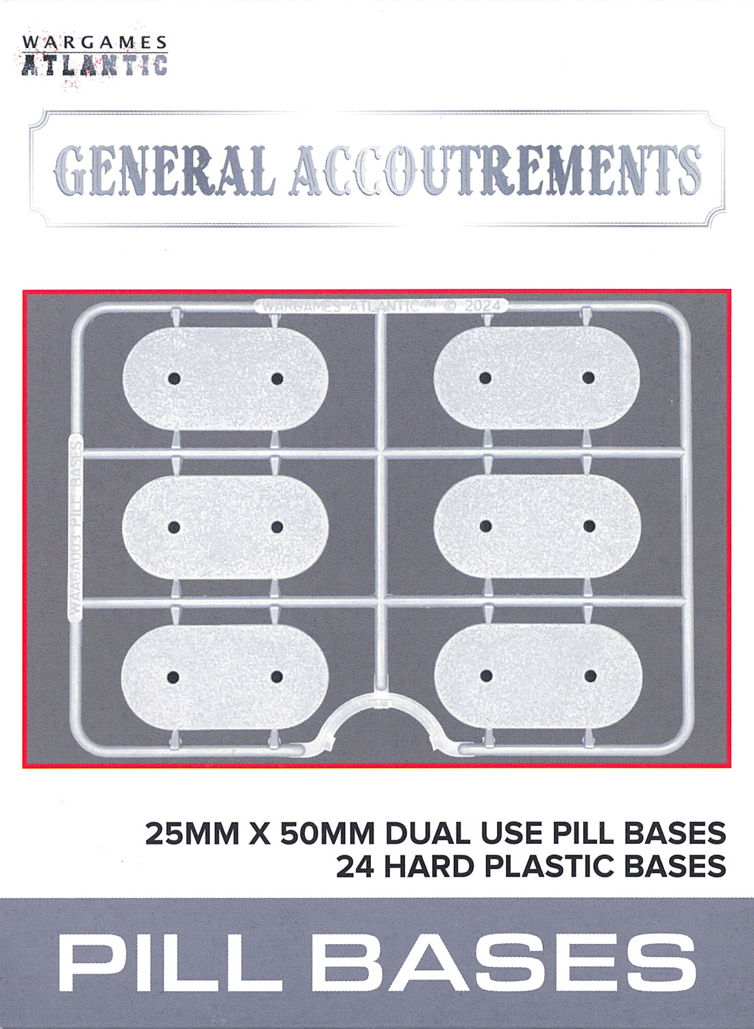 25MM × 50MM DUAL USE PILL BASES 25MM × 50MM DUAL USE PILL BASES